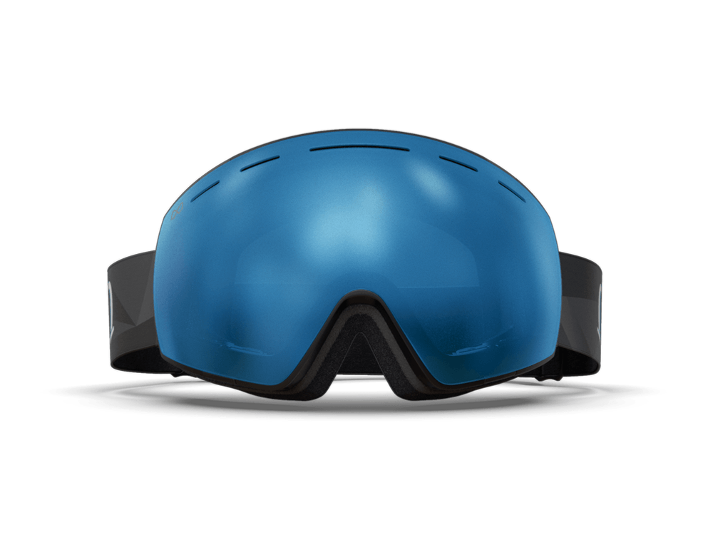 Mountain Black - Matte Reflective Sky Ski/Snowboardbril