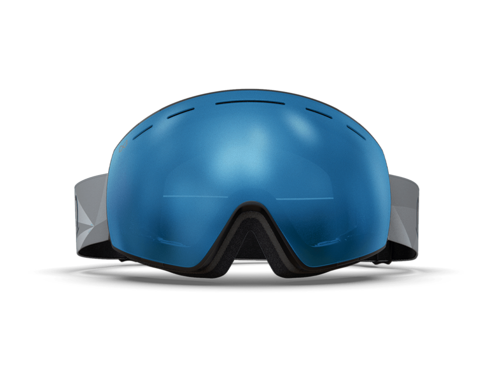Mountain White | Matte Reflective Sky Ski/Snowboardbril